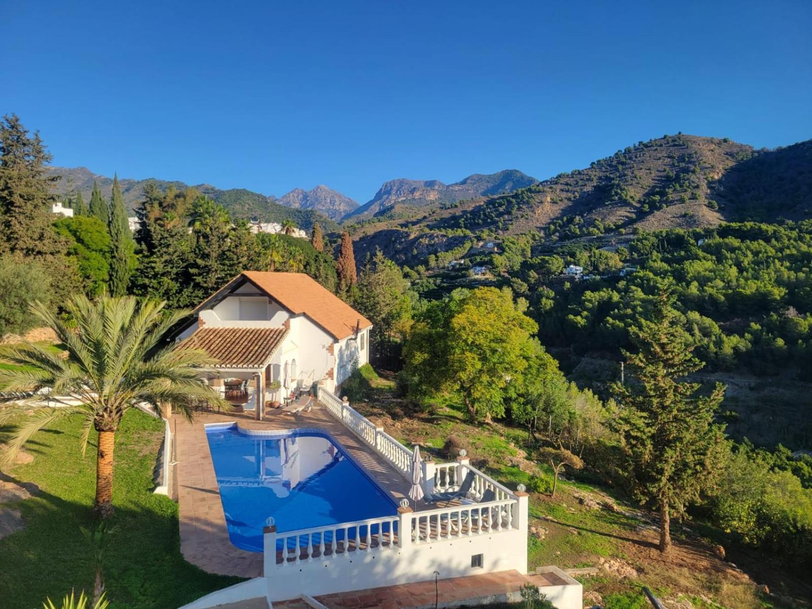 Villa Morera Garden Villa 5 Pers, 2 Bedrooms With Extra Rooms When Needed Frigiliana Exterior foto