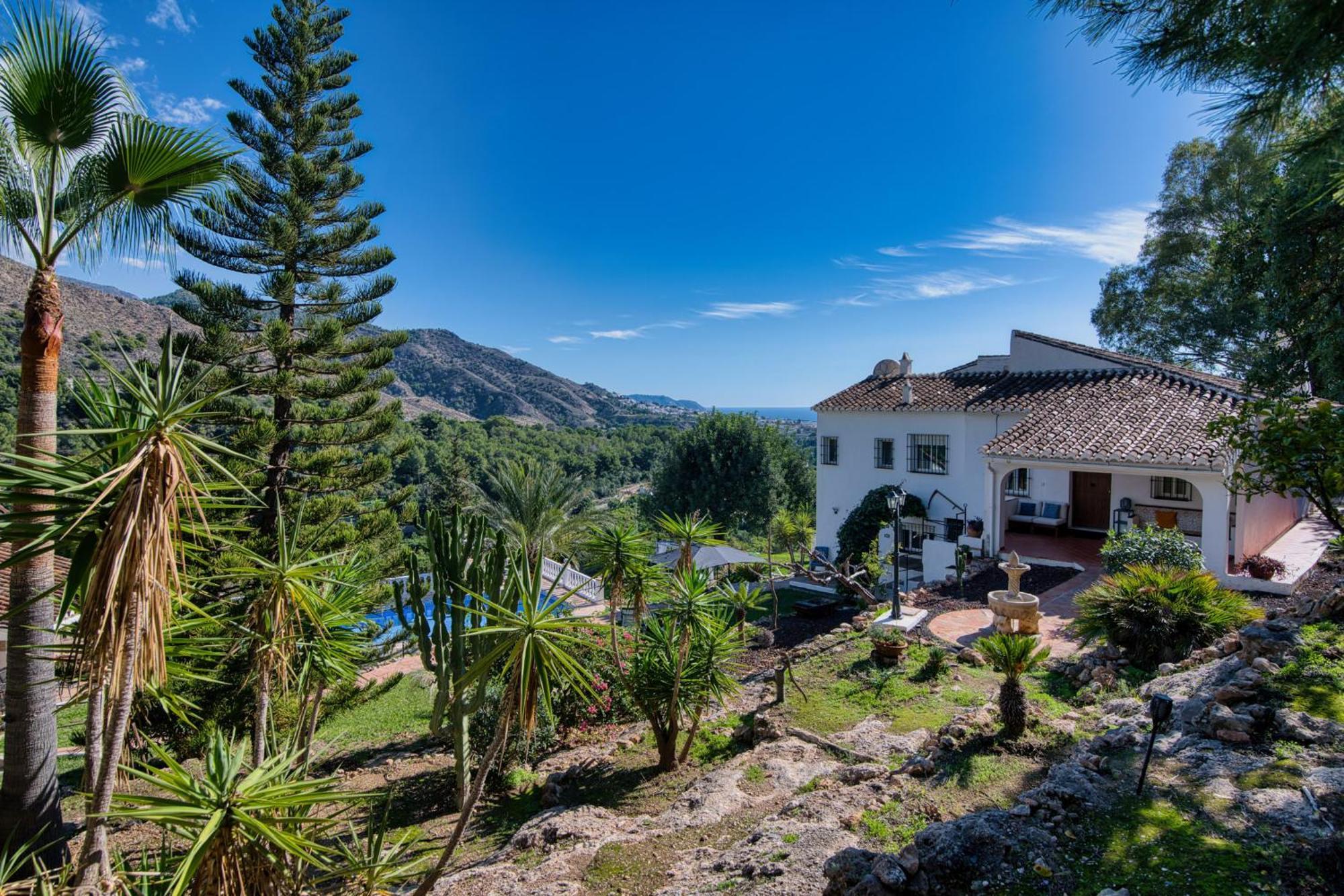 Villa Morera Garden Villa 5 Pers, 2 Bedrooms With Extra Rooms When Needed Frigiliana Exterior foto